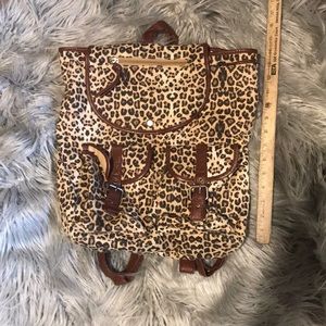 Charlotte Russe Cheetah Backpack